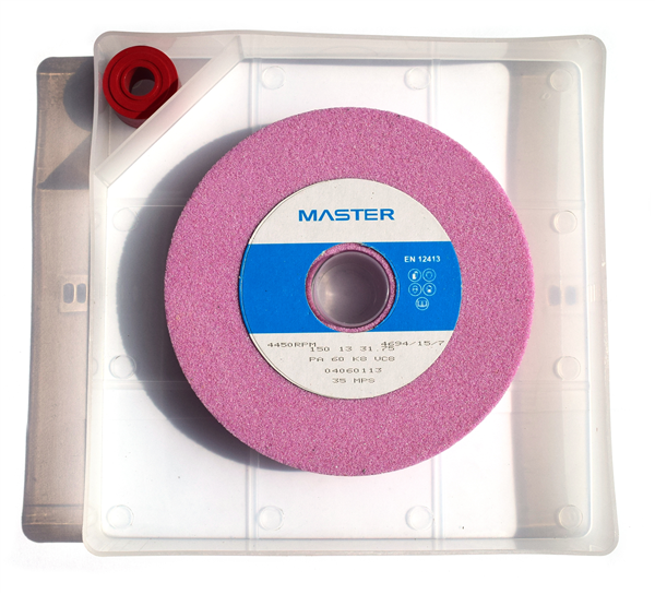 Master Grinding Wheel 150 x 13 x 31.75mm PA60 K8V - with storage box